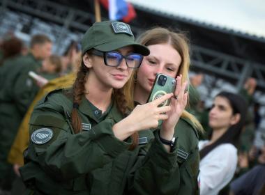 Пелагея выступила для волгоградских курсантов Центра «ВОИН»