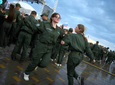 Пелагея выступила для волгоградских курсантов Центра «ВОИН»