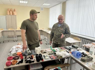 Директор Центра «ВОИН» открыл первую смену «Время юных героев» в Свердловской области