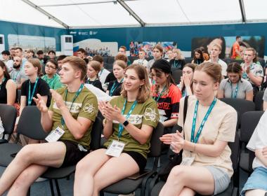 Екатерина Самсонова на форуме «иВолга» рассказала, как Центр «ВОИН» воспитывает новое поколение патриотов