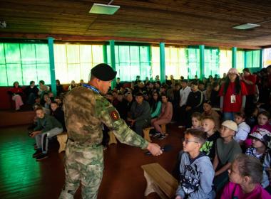 Инструктор Центра «ВОИН» в Бурятии рассказал курсантам, как служил во флоте