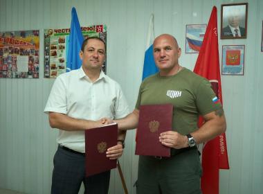 Личный состав волгоградского филиала приехал в детский оздоровительный лагерь «Юность»