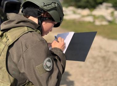 Прошло итоговое испытание курсантов второй смены «Время юных героев» в свердловском филиале.