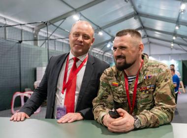 Легендарный снайпер «Ярый» встретился с курсантами Центра «ВОИН»