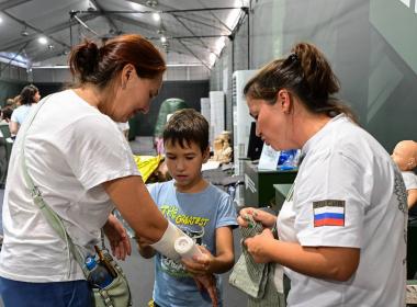 Уникальный военно-спортивный городок Центр «ВОИН» на выставке «Улица Дальнего Востока» во Владивостоке посетили более 30
