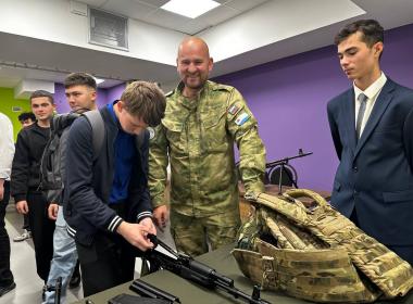 Центр «ВОИН» принял участие в выставке-ярмарке профессий «Мой путь»