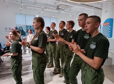 Курсанты Центра «ВОИН» в Бурятии посетили концерт автора-исполнителя С.В.О.Й