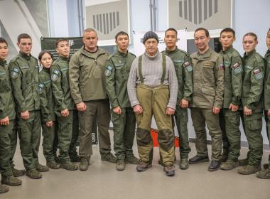 Юрий Трутнев встретился с победителями соревнований «Путь ВОИНа»