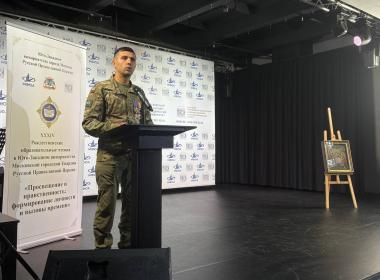 Андрей Савельев представил работу Центра «ВОИН» на Международных Рождественских образовательных чтениях