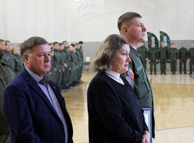 Филиалу Центра «ВОИН» в Кузбассе дано имя участника СВО Глеба Савкина