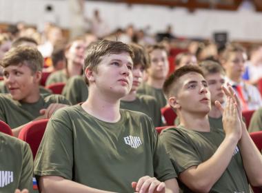 Центр «ВОИН» открыл первую смену «Время юных героев» в  ВДЦ «Орлёнок»