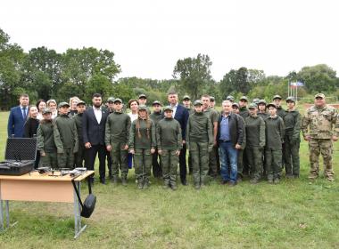 Участник президентской программы «Время героев» и белорусская делегация посетили чувашское отделение Центра «ВОИН»